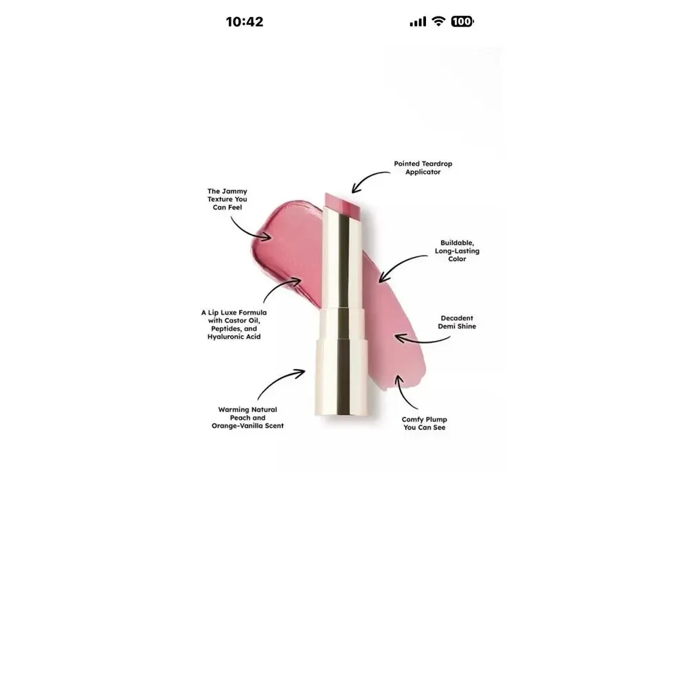 dibs. - Shade: JAM SESH - Jam Jam Lip Plumping Lipstick Melt - .08 oz/ 2.5 g